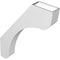 Ekena Millwork 4-in. W x 24-in. D x 32-in. H Legacy Architectural Grade PVC Knee Brace BRCP04X24X32LEC - alternate 3